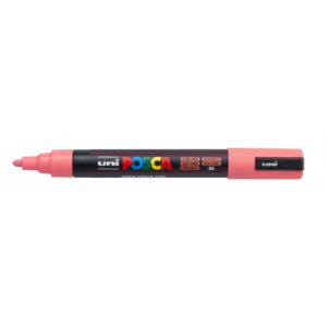 Marker Posca PC-5M, Koralowy Pastelowy